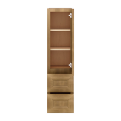 J&K Butterscotch B8 Vanity Counter Linen 12" W x 45" H x 12" D