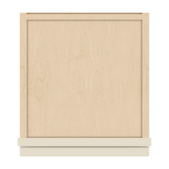 J&K Pearl Glazed H9 Vanity Counter Linen 12" W x 45" H x 12" D