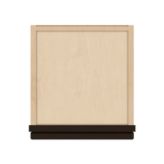 J&K Espresso K8 Vanity Counter Linen 12" W x 45" H x 12" D