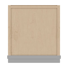 J&K Castle Grey S5 Vanity Counter Linen 12" W x 45" H x 12" D