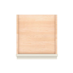 Modernform Cabinet Slim Dove White 12" W X 45" H X 12" D Vanity Countertop Linen Cabinet