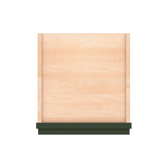 Modernform Cabinet Slim Sage Green 12" W X 45" H X 12" D Vanity Countertop Linen Cabinet