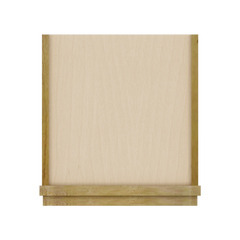 Modernform Cabinet Natural Shaker 12" W X 45" H X 12" D Vanity Countertop Linen Cabinet