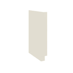 Modernform Cabinet Slim Dove White 3" W X 34 1/2" H X 24" D Base Dishwasher End Panel