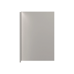CNC Luxor 5-Piece Misty Grey 6" W X 34 1/2" H X 24" D Base End Panel