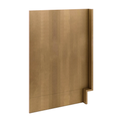 J&K Butterscotch B8 Dishwasher Panel w/Return Filler 3" W x 34 1/2" H x 24" D
