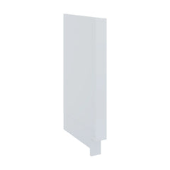 J&K White Shaker S8 Dishwasher Panel w/Return Filler 3" W x 34 1/2" H x 24" D