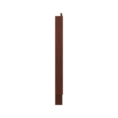 J&K Mahogany J5 Dishwasher Panel w/Return Filler 3" W x 34 1/2" H x 24" D