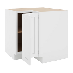 CNC Luxor 5-Piece White 36" W Easy Reach Corner Base Cabinet