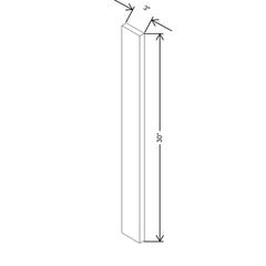 CNC Classic Milano Dune 3" W X 30" H Fillers
