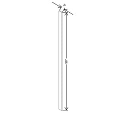 CNC Concord Richmond Stone 3" W X 96" H Fillers