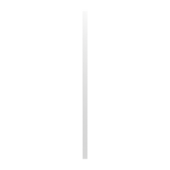 CNC Luxor 5-Piece White 3" W X 96" H Fillers