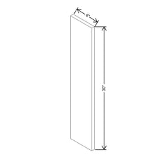CNC Concord Fashion White 6" W X 30" H Fillers