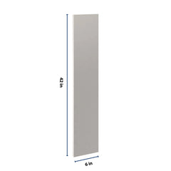 CNC Luxor 5-Piece Misty Grey 6" W X 42" H Fillers