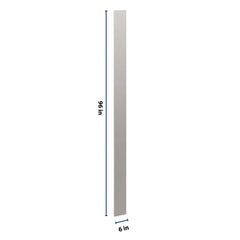 CNC Luxor 5-Piece Misty Grey 6" W X 96" H Fillers