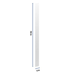 CNC Luxor 5-Piece White 6" W X 96" H Fillers