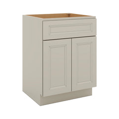 J&K Pebble B6 Vanity Base Sink Door/False Drawer 24" W x 33" H x 21" D