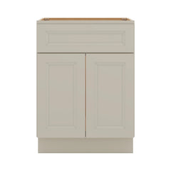 J&K Pebble B6 Vanity Base Sink Door/False Drawer 24" W x 33" H x 21" D