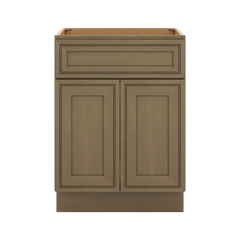 J&K Hazel H8 Vanity Base Sink Door/False Drawer 24" W x 33" H x 21" D