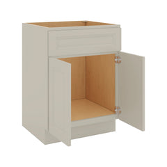J&K Pebble B6 Vanity Base Sink Door/False Drawer 24" W x 33" H x 21" D