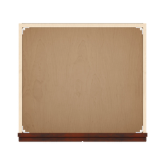 J&K Mahogany J5 Vanity Base Sink Door/False Drawer 24" W x 33" H x 21" D