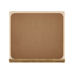 J&K Butterscotch B8 Vanity Base Sink Door/False Drawer 24" W x 33" H x 21" D