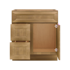 J&K Butterscotch B8 Vanity Sink Combo 30" W x 33" H x 21" D