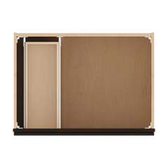 J&K Espresso K8 Vanity Sink Combo 30" W x 33" H x 21" D