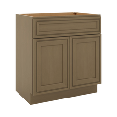J&K Hazel H8 Vanity Base Sink Door/False Drawer 30" W x 33" H x 21" D