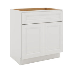 J&K Pure B5 Vanity Base Sink Door/False Drawer 30" W x 33" H x 21" D