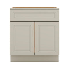 J&K Pebble B6 Vanity Base Sink Door/False Drawer 30" W x 33" H x 21" D