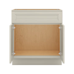 J&K Pebble B6 Vanity Base Sink Door/False Drawer 30" W x 33" H x 21" D