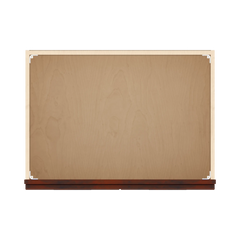J&K Mahogany J5 Vanity Base Sink Door/False Drawer 30" W x 33" H x 21" D