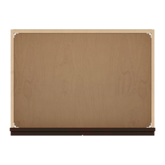J&K Java Coffee S1 Vanity Base Sink Door/False Drawer 30" W x 33" H x 21" D