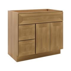 J&K Butterscotch B8 Vanity Sink Combo 36" W x 33" H x 21" D
