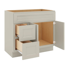 J&K Pebble B6 Vanity Sink Combo 36" W x 33" H x 21" D