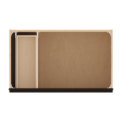 J&K Espresso K8 Vanity Sink Combo 36" W x 33" H x 21" D