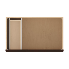 J&K Java Coffee S1 Vanity Sink Combo 36" W x 33" H x 21" D