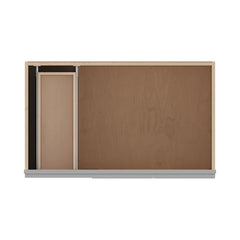 J&K Castle Grey S5 Vanity Sink Combo 36" W x 33" H x 21" D