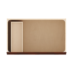 J&K Mahogany J5 Vanity Sink Combo 36" W x 33" H x 21" D
