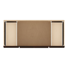 J&K Java Coffee S1 Vanity Sink Combo 48" W x 33" H x 21" D