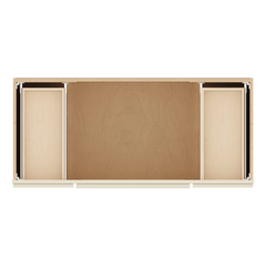 J&K Pearl Glazed H9 Vanity Sink Combo 48" W x 33" H x 21" D