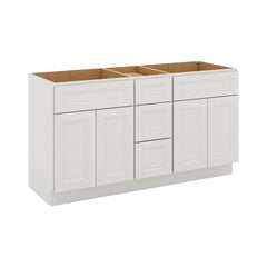 J&K Pure B5 Vanity Sink Combo 60" W x 33" H x 21" D