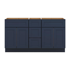 J&K Naval B7 Vanity Sink Combo 60" W x 33" H x 21" D