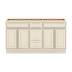 J&K Pearl Glazed H9 Vanity Sink Combo 60" W x 33" H x 21" D