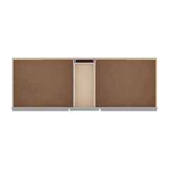 J&K Castle Grey S5 Vanity Sink Combo 60" W x 33" H x 21" D