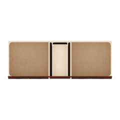 J&K Mahogany J5 Vanity Sink Combo 60" W x 33" H x 21" D