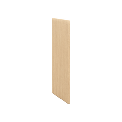 Modernform Cabinet Natural Oak 3/4" W X 30" H X 12 3/4" D Wall End Panel