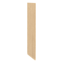 Modernform Cabinet Natural Oak 3/4" W X 42" H X 12 3/4" D Wall End Panel