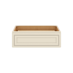 J&K Pearl Glazed H9 24" W x 7-1/2" H or 8-1/2" H Knee Drawer